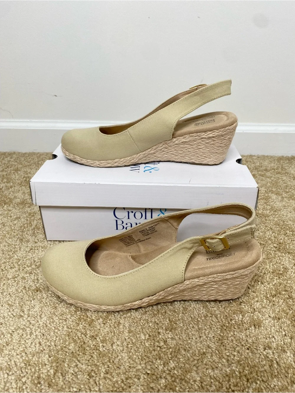 Croft and Barrow Espadrille Wedge